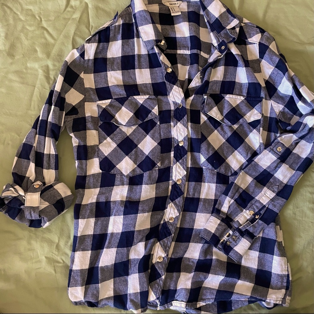 Women’s Navy Flannel